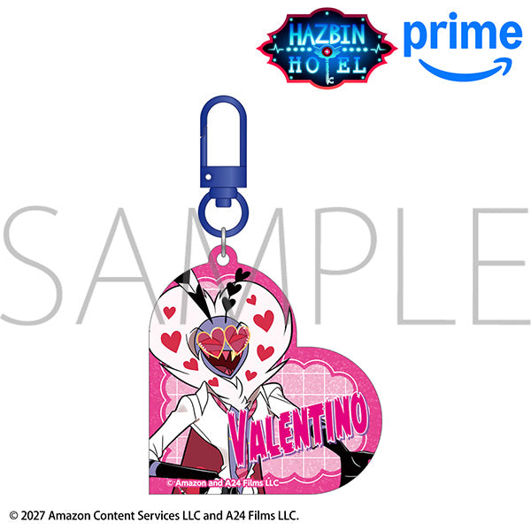 (Goods - Keychain) Hazbin Hotel Acrylic Keychain / Valentino After School