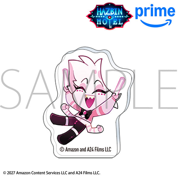 Goods - Pin Badge) Hazbin Hotel Acrylic Pins / Angel Dust Mini