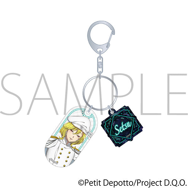(Goods - Key Chain) GNOSIA 2 Piece Acrylic Key Chain / Setsu