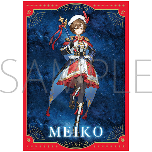 (Goods - Tapestry) Hatsune Miku Series A3 Clear Poster / MEIKO