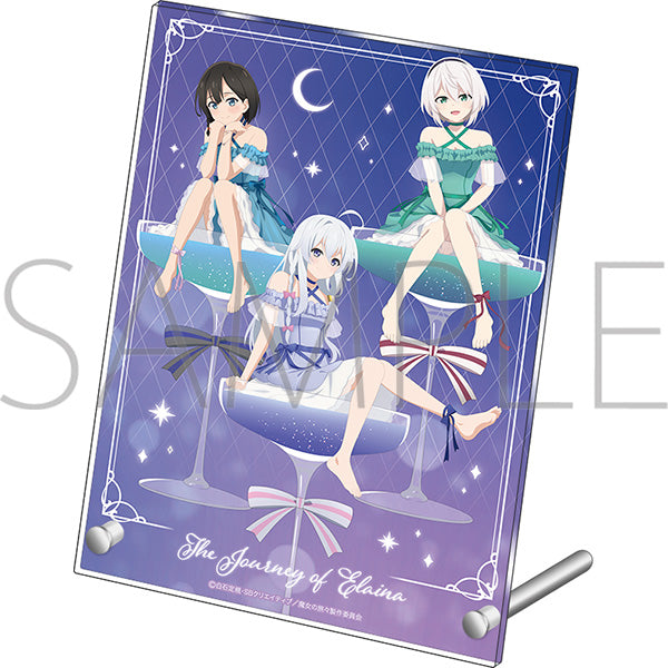 (Goods - Ornament) Wandering Witch: The Journey of Elaina Acrylic Panel