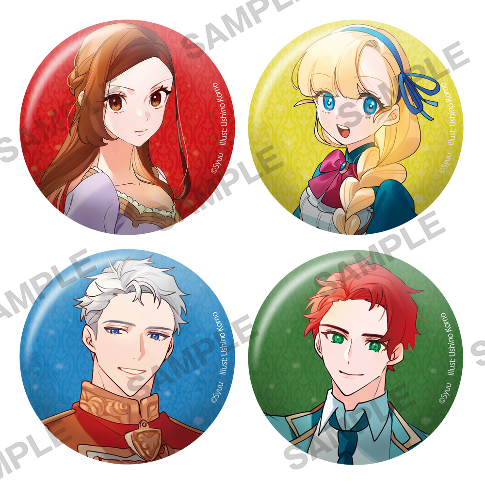 (Goods - Badge) Victoria of Many Faces Tin Badge Set