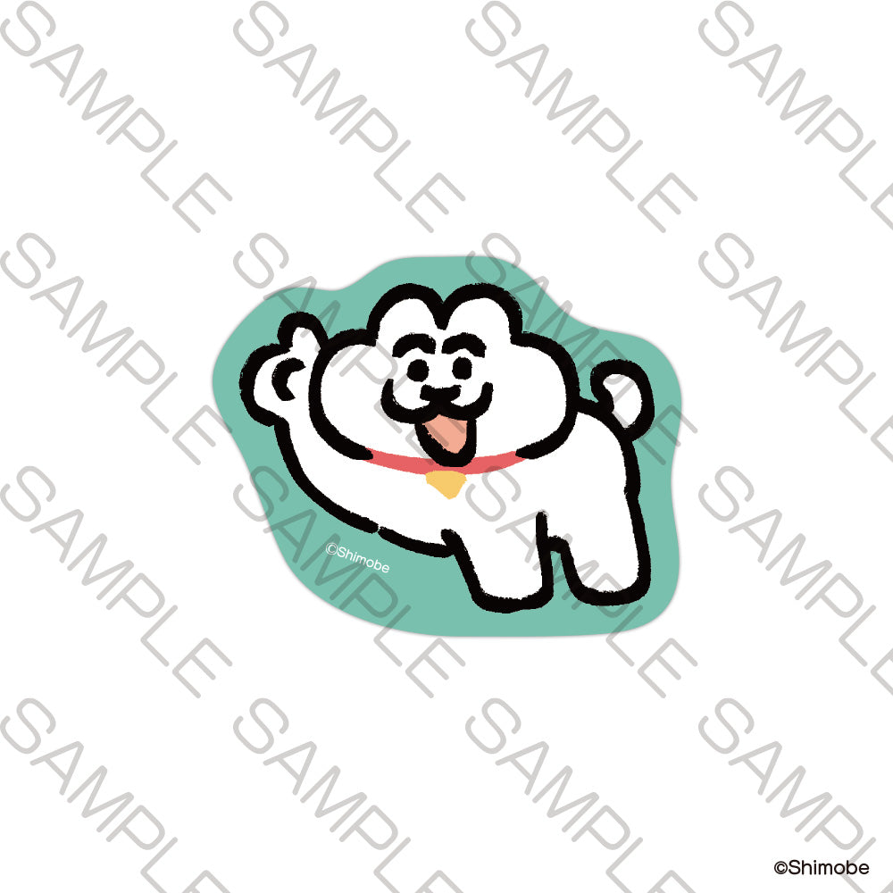 (Goods - Sticker) Neko to Shimobe Sticker - Pointing
