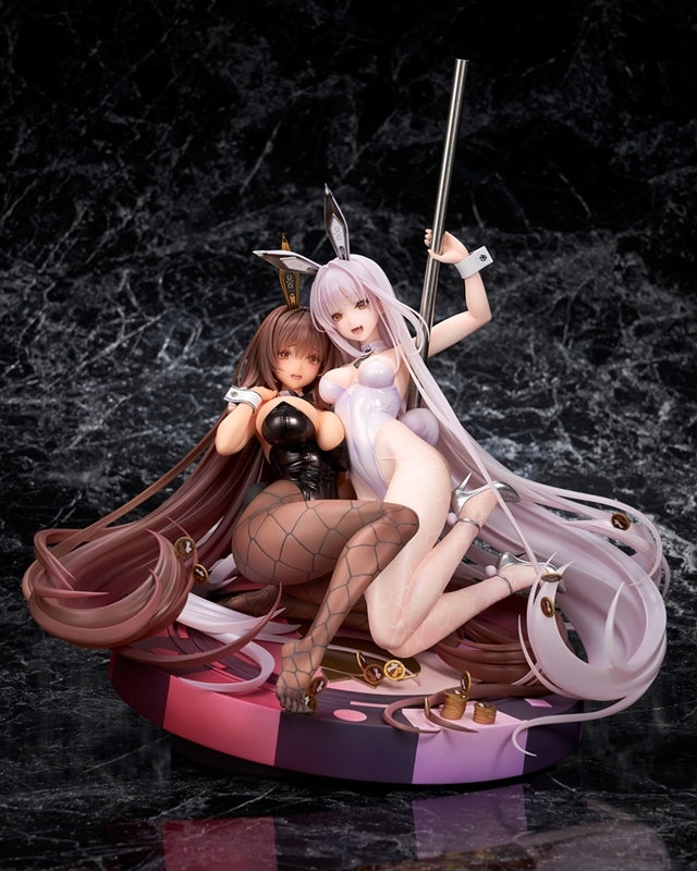 (Bishojo Figure) GODDESS OF VICTORY: NIKKE Noir & Blanc Bunny X 777 Ver. 1/7 Complete Figure