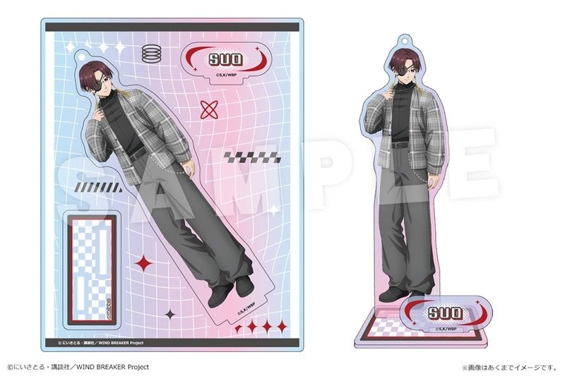 (Goods - Acrylic Stand) TV Anime WIND BREAKER Iridescent Acrylic Figure Ver. "Y2K Style" 03 Hayato Suo