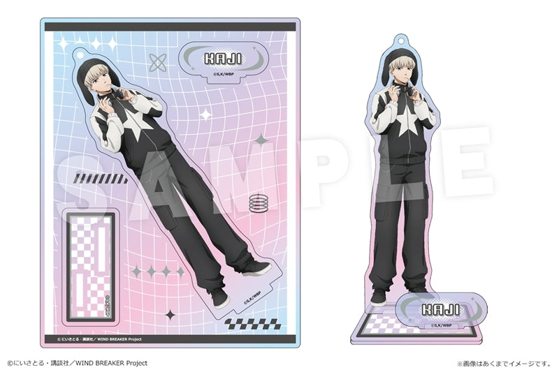 (Goods - Acrylic Stand) TV Anime WIND BREAKER Iridescent Acrylic Figure Ver. "Y2K Style" 05 Ren Kaji