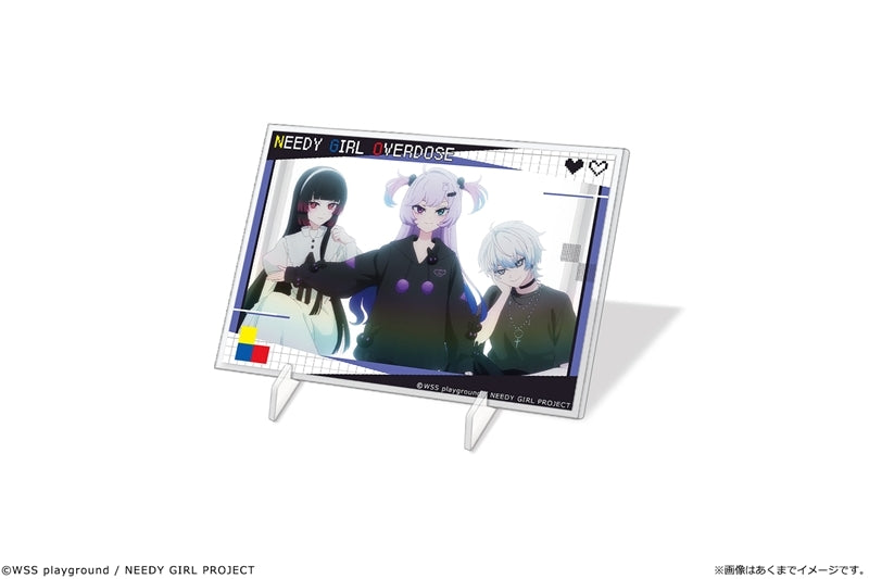 (Goods - Acrylic Stand) Anime NEEDY GIRL OVERDOSE Panel Stand mini 03 Karamazov