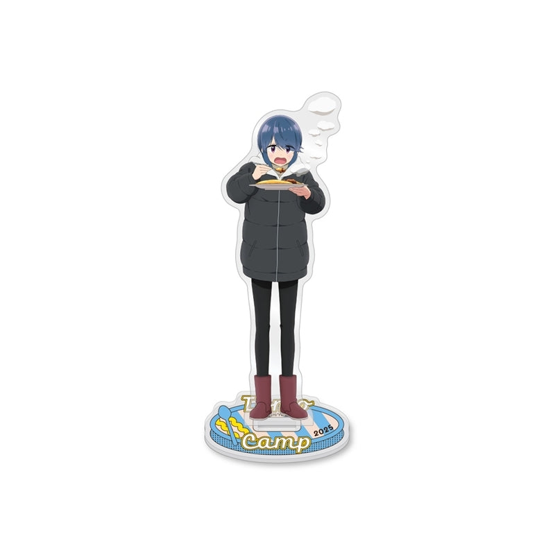 (Goods - Acrylic Stand) Laid-Back Camp SEASON3 Tomo Camp 2025 Rin Acrylic Stand
