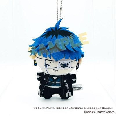 (Goods - Mascot) THE HUNDRED LINE - LAST DEFENSE ACADEMY - Official Chibi Plush Mascot 06. Yugamu Omokage