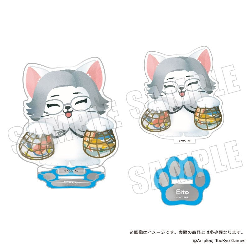 (Goods - Acrylic Stand) HUNDRED LINE Last Defense Academy Putimals (Petits Animals) Acrylic Stand 03. Eito Aotsuki