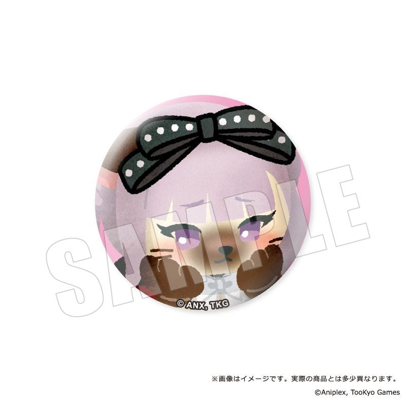 (Goods - Badge) HUNDRED LINE Last Defense Academy Putimals (Petits Animals) Button Badge 05. Kako Tsukumo