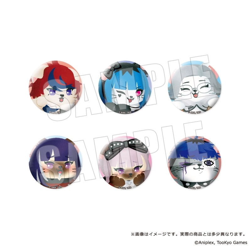 (Goods - Badge) HUNDRED LINE Last Defense Academy Putimals (Petits Animals) Button Badge 05. Kako Tsukumo