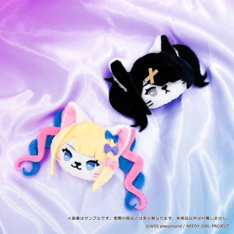 (Goods - Badge) Anime NEEDY GIRL OVERDOSE Petits Animals Plush Badge 01. OMGkawaiiAngel
