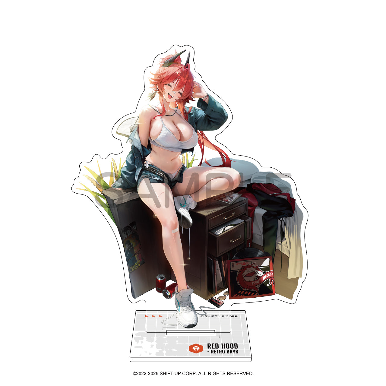 (Goods - Acrylic Stand) GODDESS OF VICTORY: NIKKE Acrylic Stand Red Hood - Retro Days