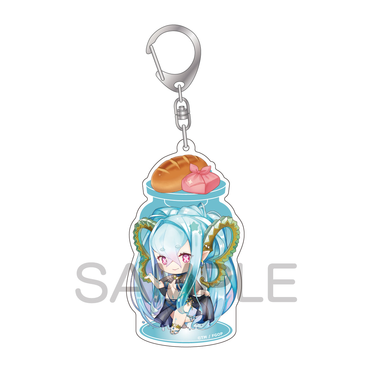 (Goods - Keychain) Fate/Grand Order Charatoria Acrylic Keychain Archer / Larva / Tiamat