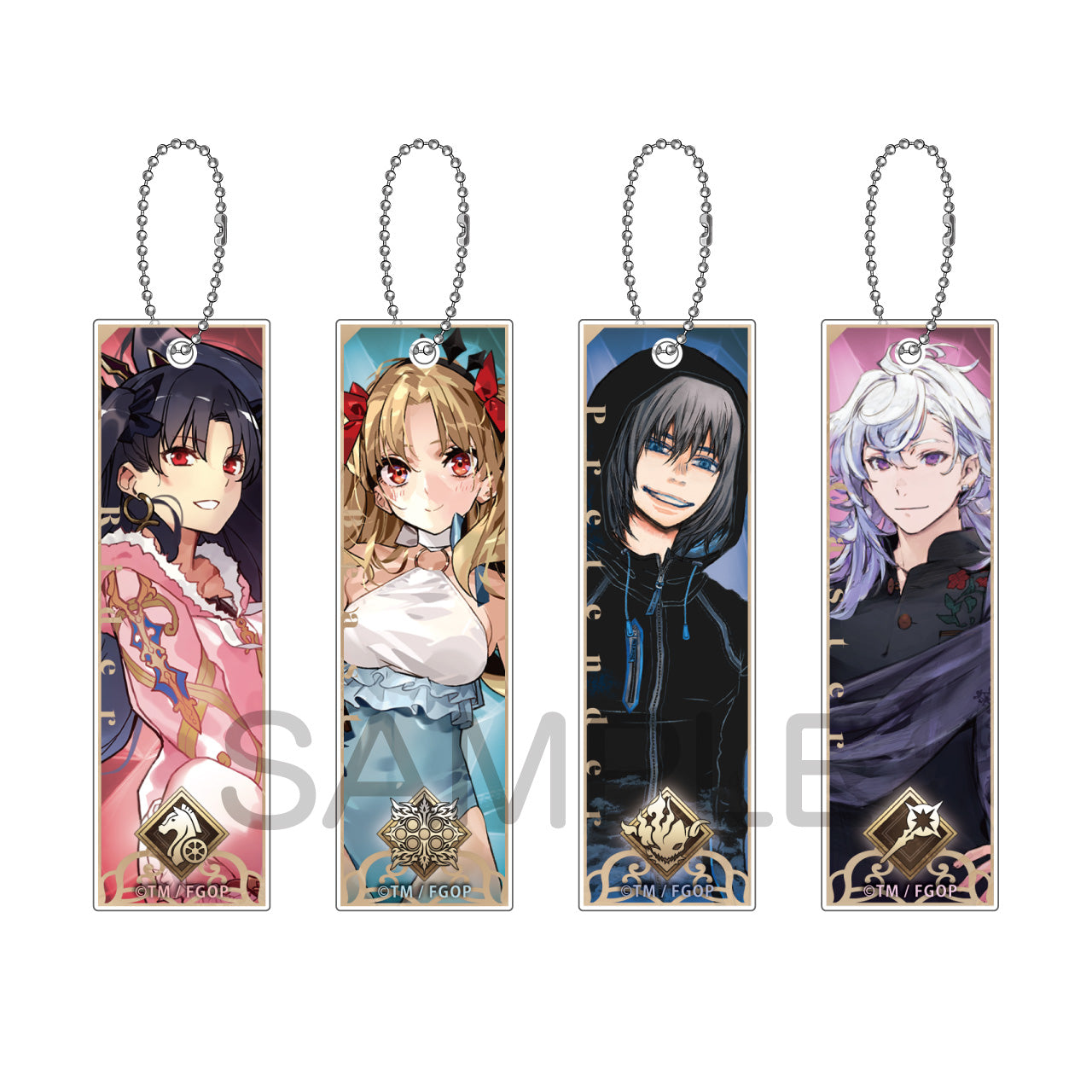 (1BOX=10)(Goods - Keychain) Fate/Grand Order TsuiColle Trading Acrylic Keychain vol. 5