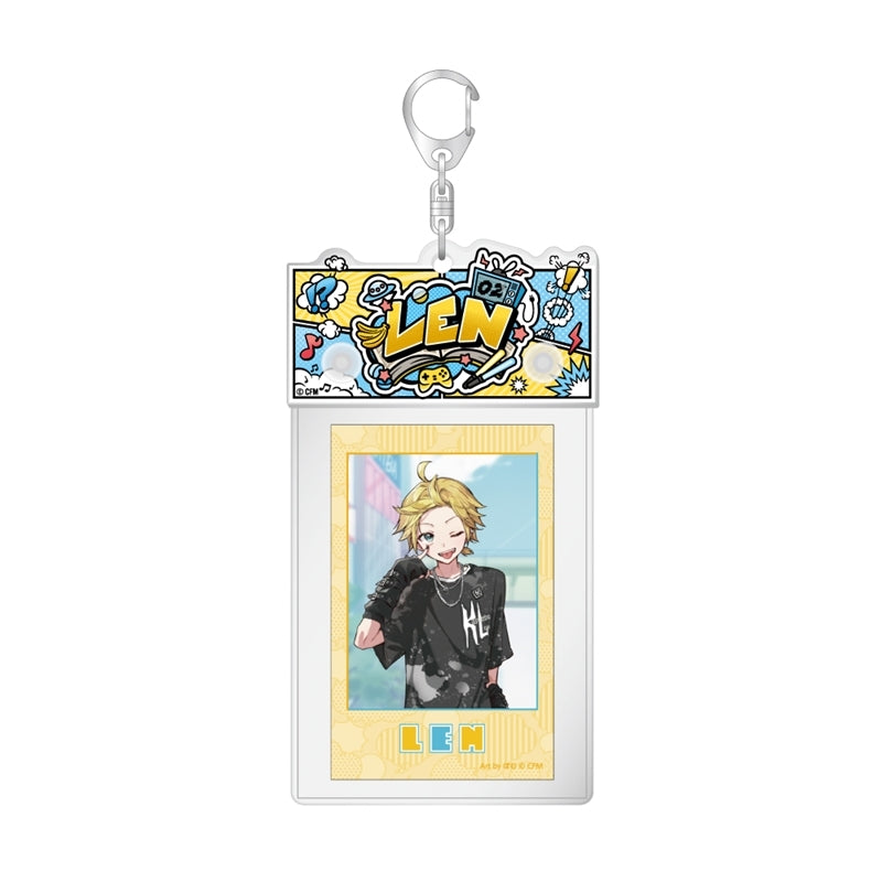 (Goods - Set) Hatsune Miku Photo Holder (w/Card) akiba culture fashion/Kagamine Len