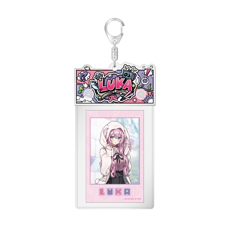 (Goods - Set) Hatsune Miku Photo Holder (w/Card) akiba culture fashion/Megurine Luka