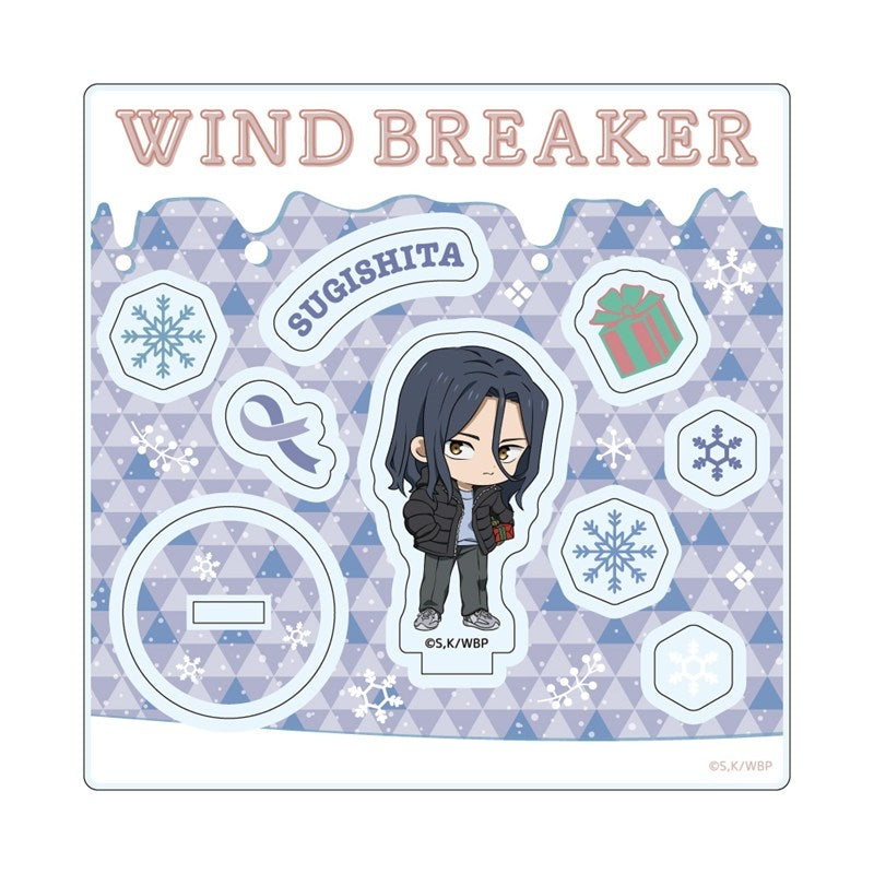 (Goods - Acrylic Stand) WIND BREAKER Chibi Chara Acrylic Stand & Parts Present ver. / Kyotaro Sugishita