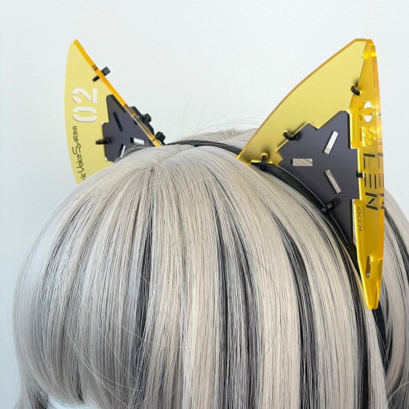 (Goods - Hair Accessory) Kagamine Len NekoMimi Cat Ears Unit PL-06 Kagamine Len Model