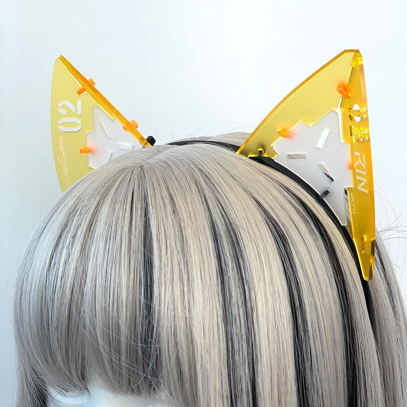 (Goods - Hair Accessory) Rin Kagamine NekoMimi Cat Ears Unit PL-06 Rin Kagamine Model