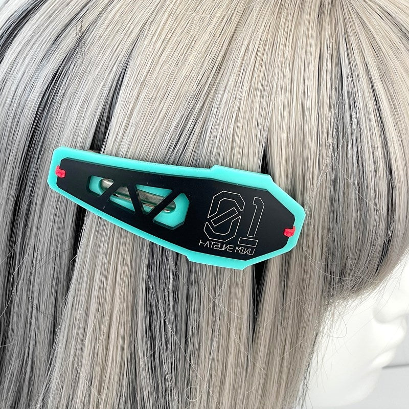 (Goods - Hair Accessory) Hatsune Miku Armored Barrette Unit type 00 Hatsune Miku Model