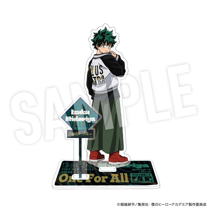 (Goods - Acrylic Stand) My Hero Academia Acrylic Stand Stylish! "SUKAJAN" (Izuku Midoriya) (animate Advance Sales)