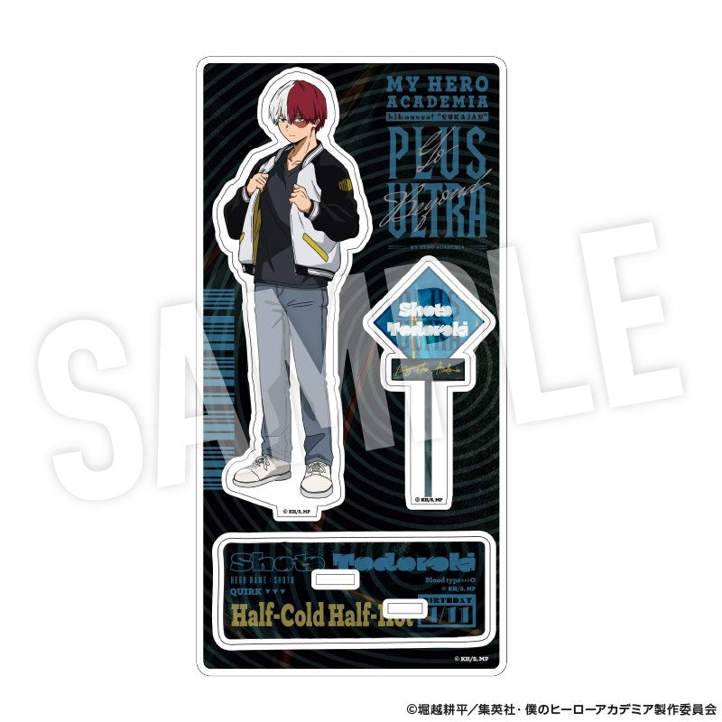 (Goods - Acrylic Stand) My Hero Academia Acrylic Stand Stylish! "SUKAJAN" (Shoto Todoroki) (animate Advance Sales)