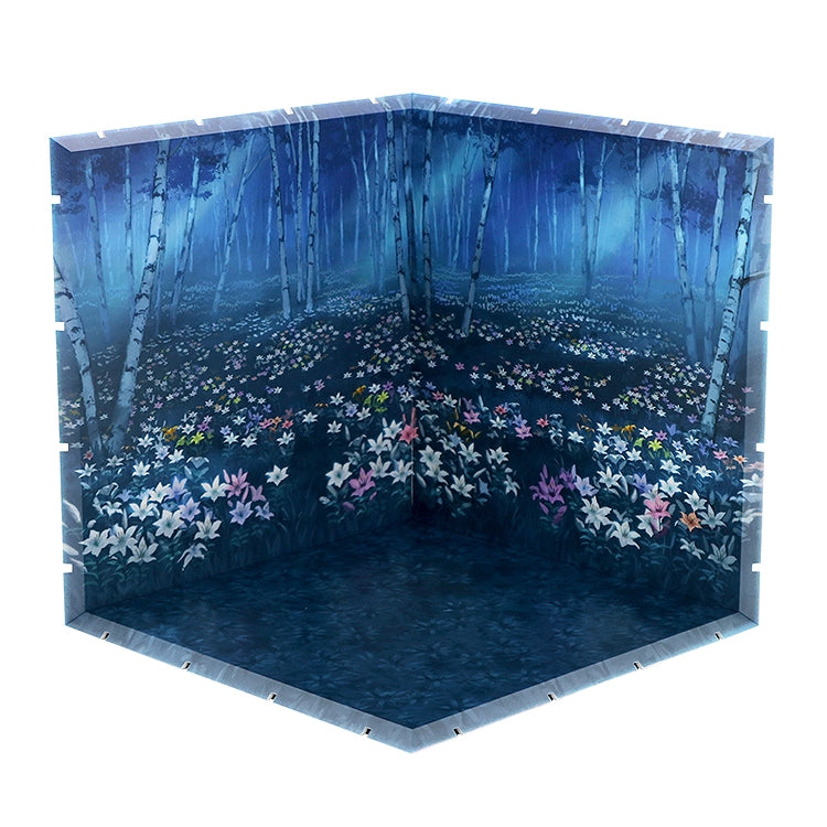 (Figure Accessory) Dioramansion 200 White Birch & Lilies
