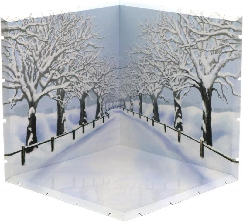 (Figure Accessory) Dioramansion 200: Cherry Blossom Road (Winter)