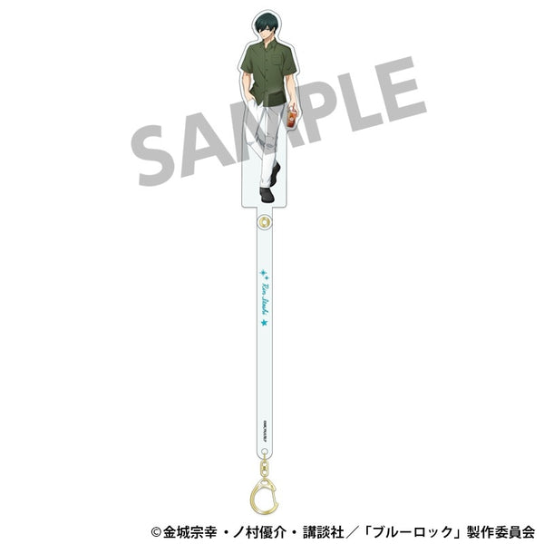 (Goods - Key Chain) Blue Lock Exclusive Art Going Out Stick Rin Itoshi Daily Life ver.