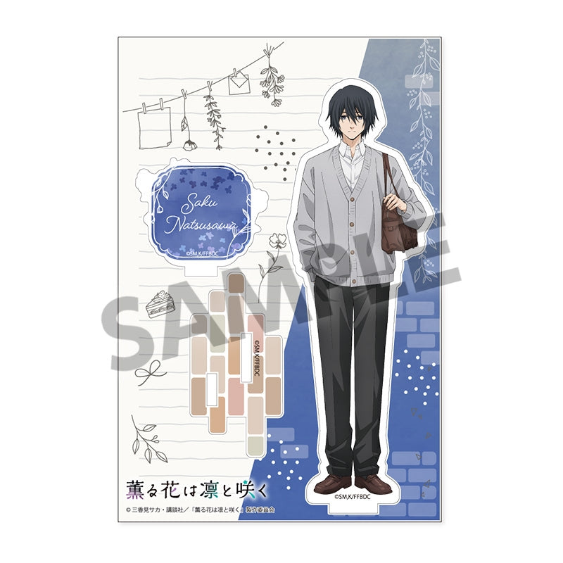 (Goods - Stand Pop) The Fragrant Flower Blooms with Dignity Acrylic Stand Saku Natsusawa