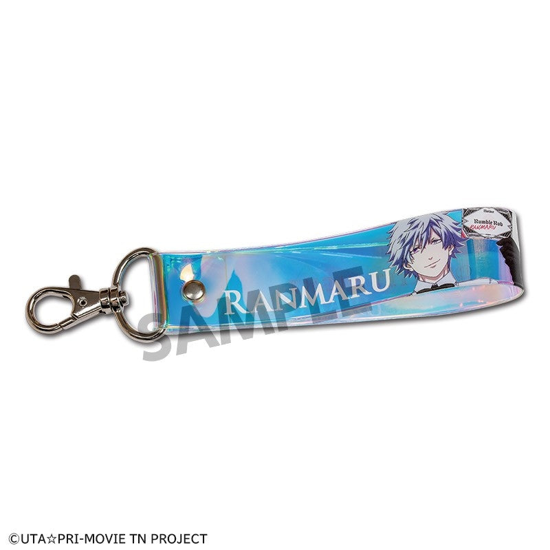 (Goods - Keychain) Uta no Prince-sama the Movie TABOO NIGHT XXXX Iridescent Tape Keychain Ranmaru Kurosaki