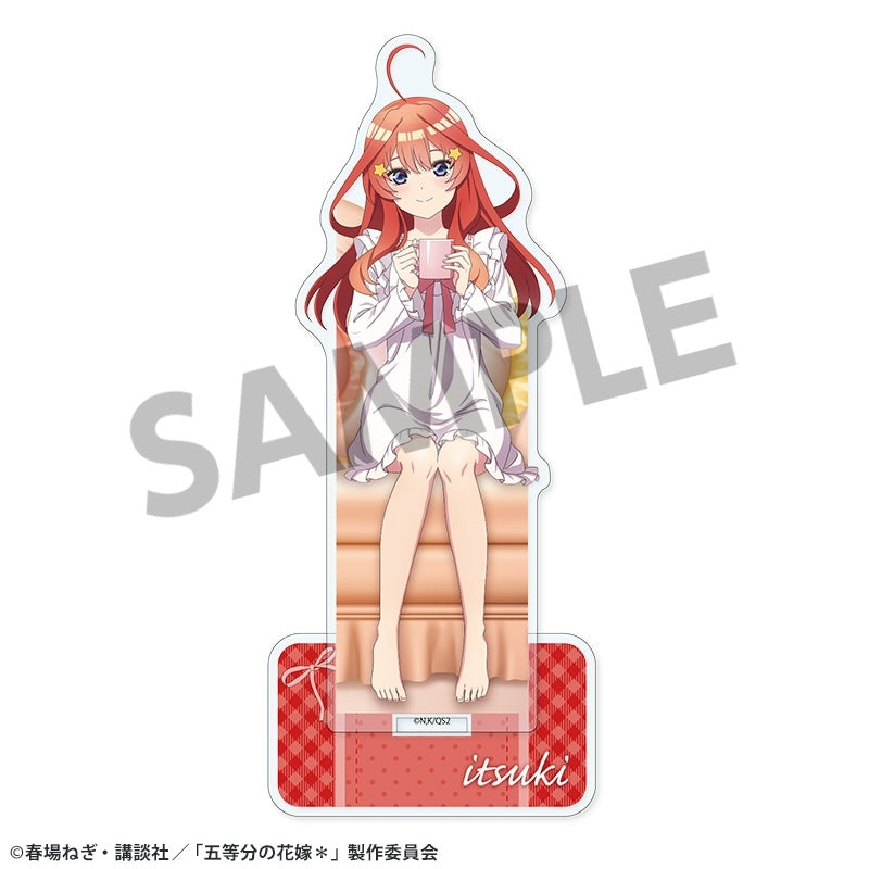 (Goods - Acrylic Stand) The Quintessential Quintuplets* Exclusive Art Acrylic Stand Itsuki Nakano Nightwear ver.