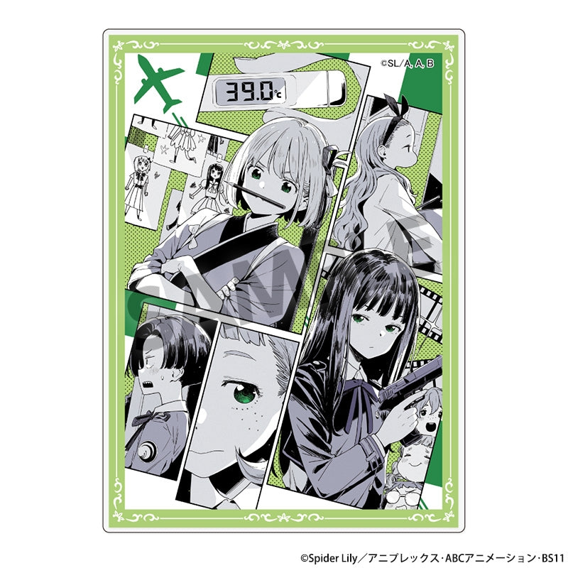 (Goods - Card) Lycoris Recoil Acrylic Card Short Movie Ep. 6 Brief respite ver.