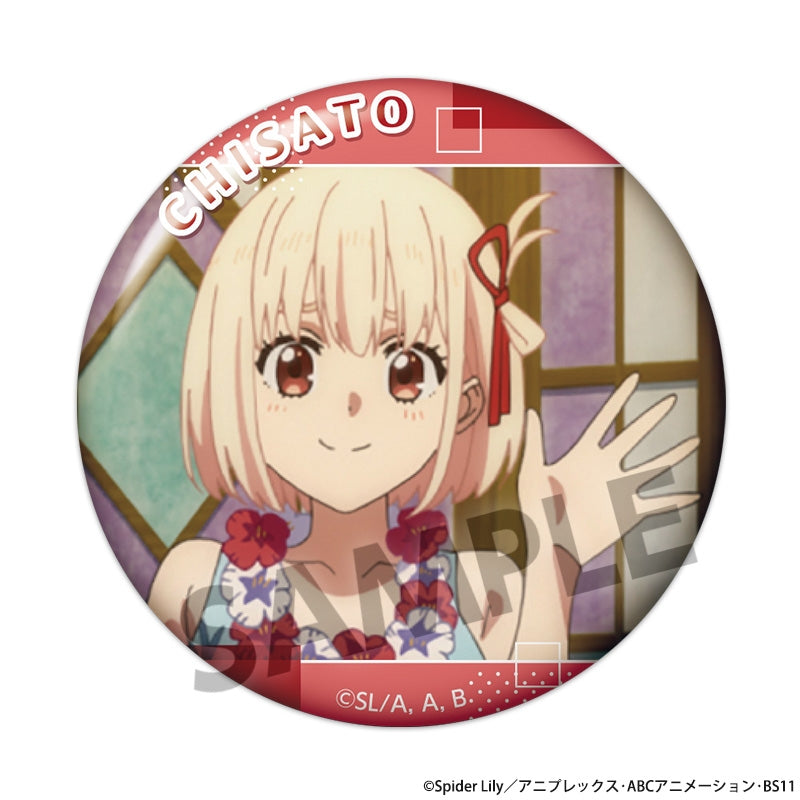 (1BOX=10)(Goods - Badge) Lycoris Recoil Trading Button Badge Short Movie ver.