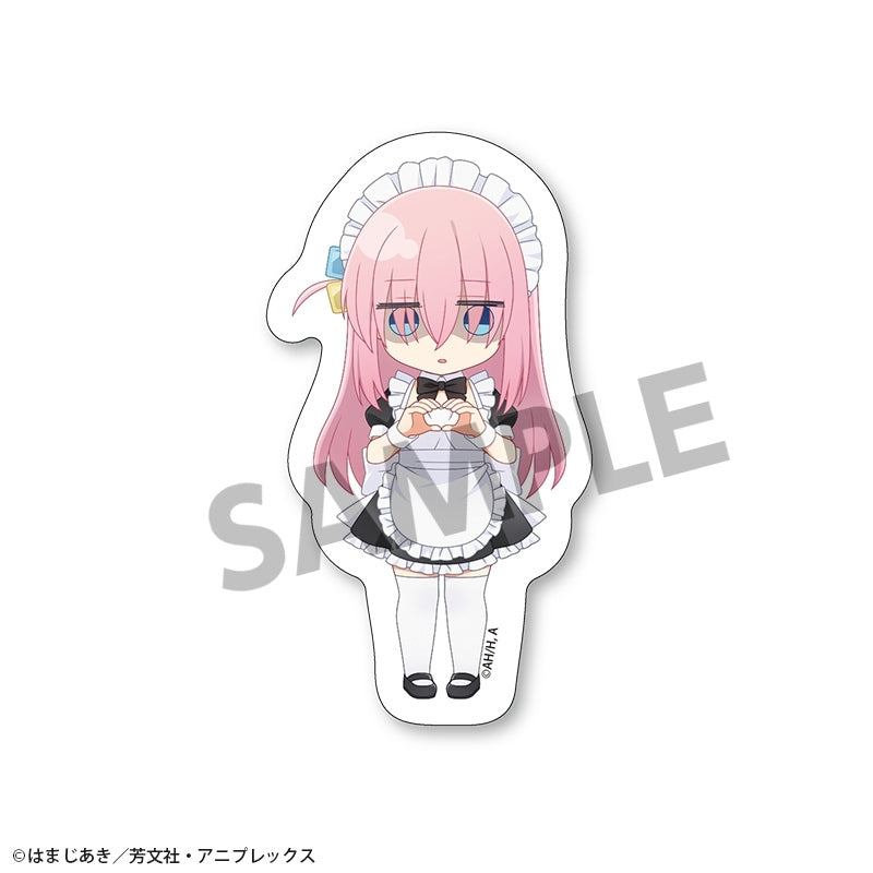 (Goods - Sticker) Tv Anime Bocchi the Rock! Pikuriru! Die-cut Sticker Hitori Gotoh Maid A ver.