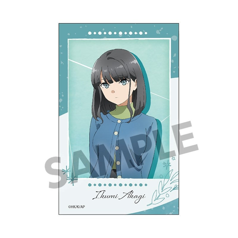 (Goods - Sticker) Rascal Does Not Dream of Santa Claus Intant Photo Style Sticker Ikumi Akagi