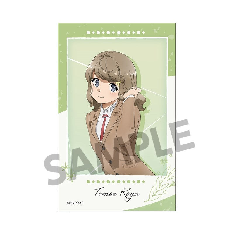 (Goods - Sticker) Rascal Does Not Dream of Santa Claus Intant Photo Style Sticker Tomoe Koga