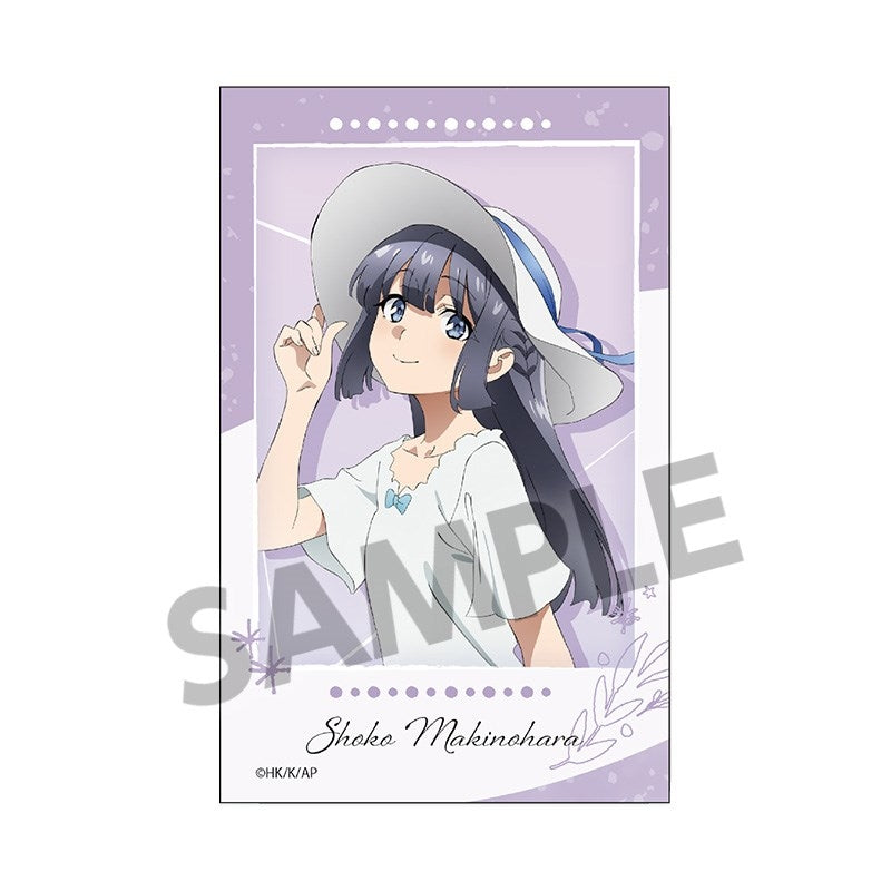 (Goods - Sticker) Rascal Does Not Dream of Santa Claus Intant Photo Style Sticker Shoko Makinohara