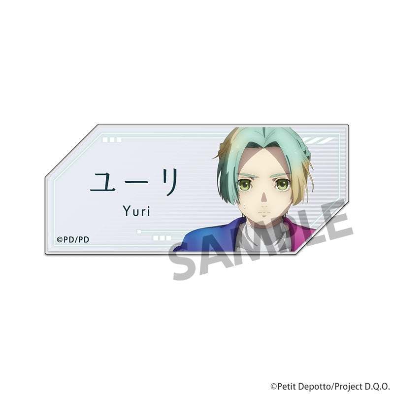 (Goods - Badge) GNOSIA Acrylic Name Badge Yuri
