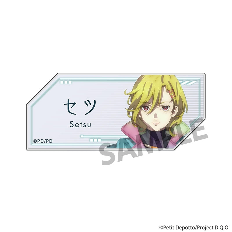 (Goods - Badge) GNOSIA Acrylic Name Badge Setsu