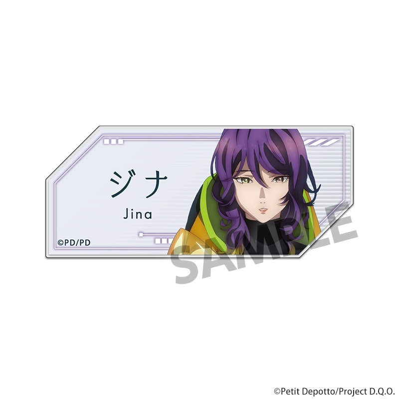 (Goods - Badge) GNOSIA Acrylic Name Badge Gina