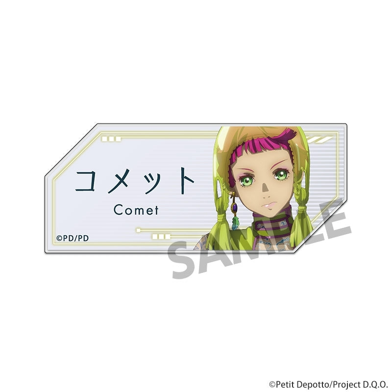 (Goods - Badge) GNOSIA Acrylic Name Badge Comet