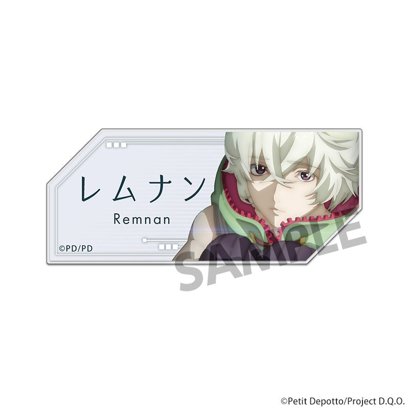 (Goods - Badge) GNOSIA Acrylic Name Badge Remnan