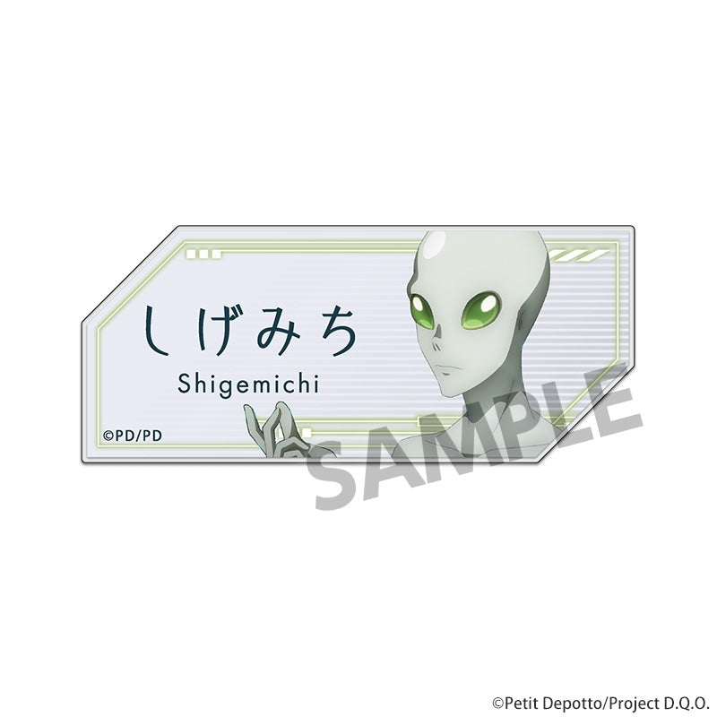 (Goods - Badge) GNOSIA Acrylic Name Badge Shigemichi