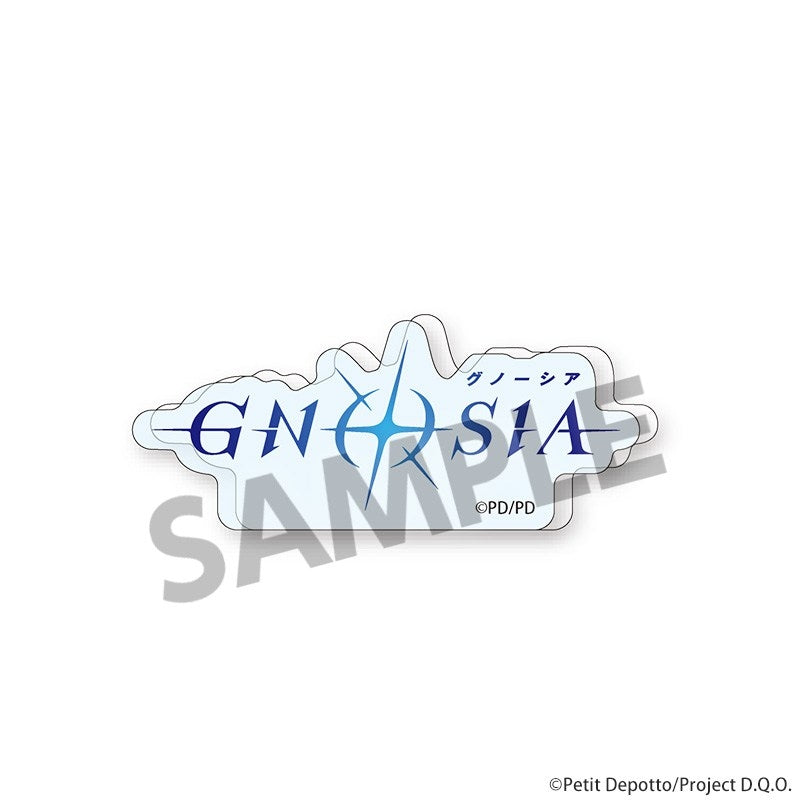(Goods - Acrylic Stand) GNOSIA Acrylic Mascot Title Logo