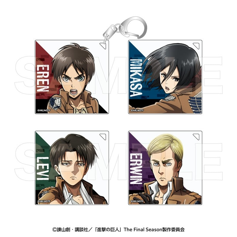 (Goods - Keychain) Attack on Titan Acrylic Keychain Levi
