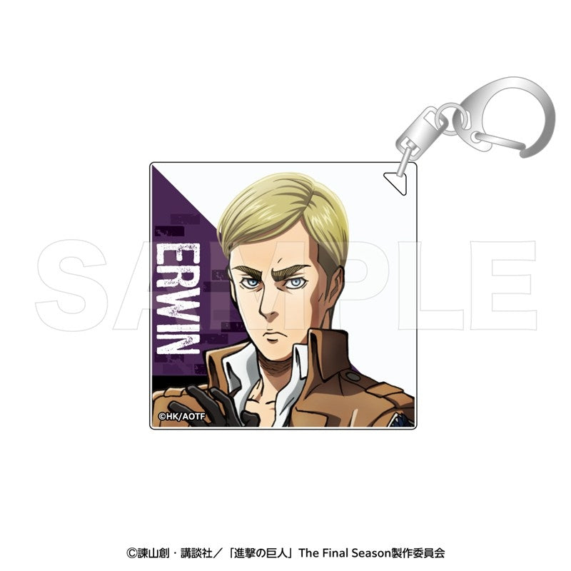(Goods - Keychain) Attack on Titan Acrylic Keychain Erwin