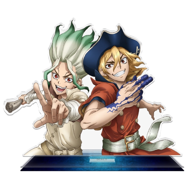 (Goods - Stand Pop) Dr. STONE Acrylic Chara Stand Senku Ishigami & Ryusui Nanami vol. 1